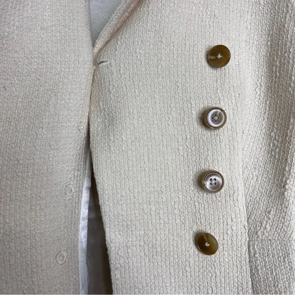 New Gaala Isabella Double Breasted Tweed Coat - Picture 7 of 16